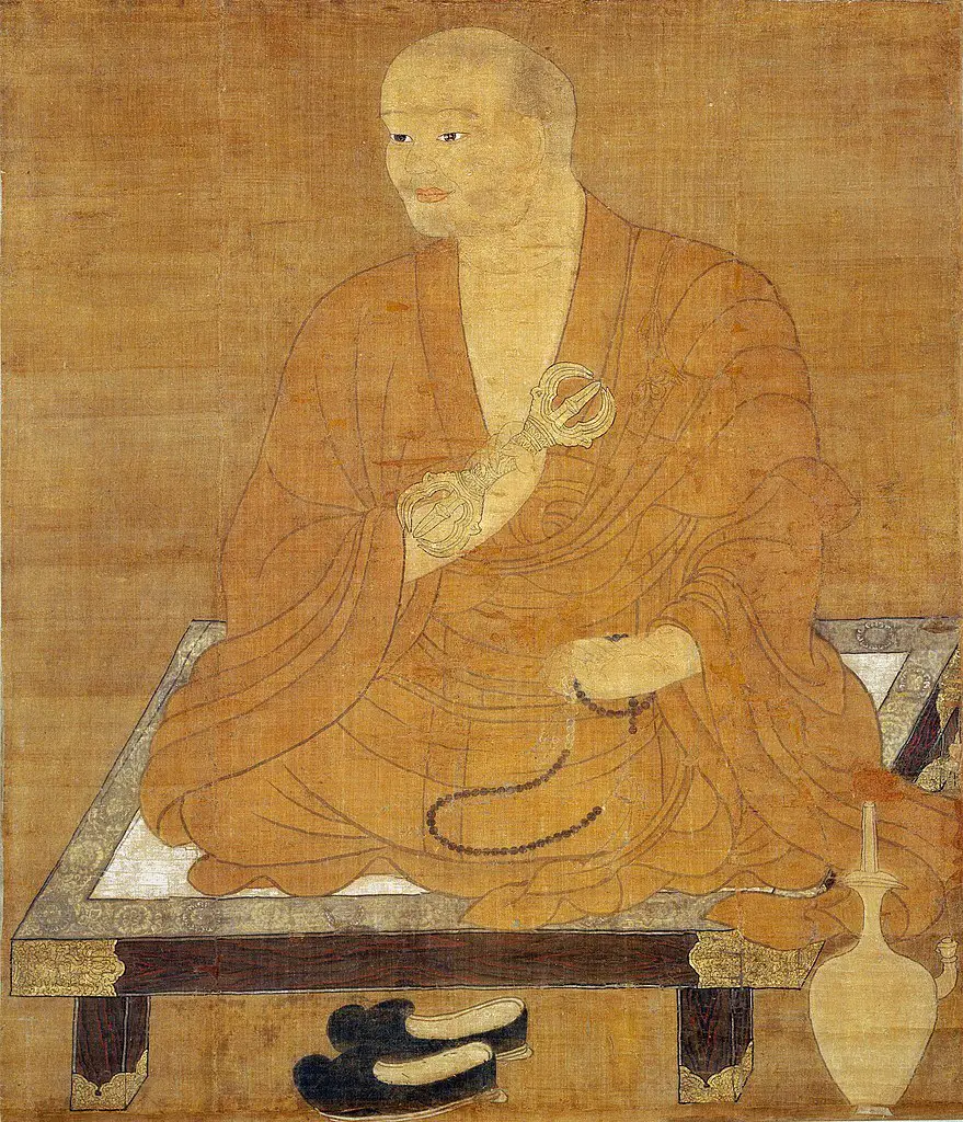 Eight Patriarchs of the Shingon Sect of Buddhism: Kukai