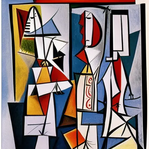 “A wall calendar pages flying off in the wind Picasso style”