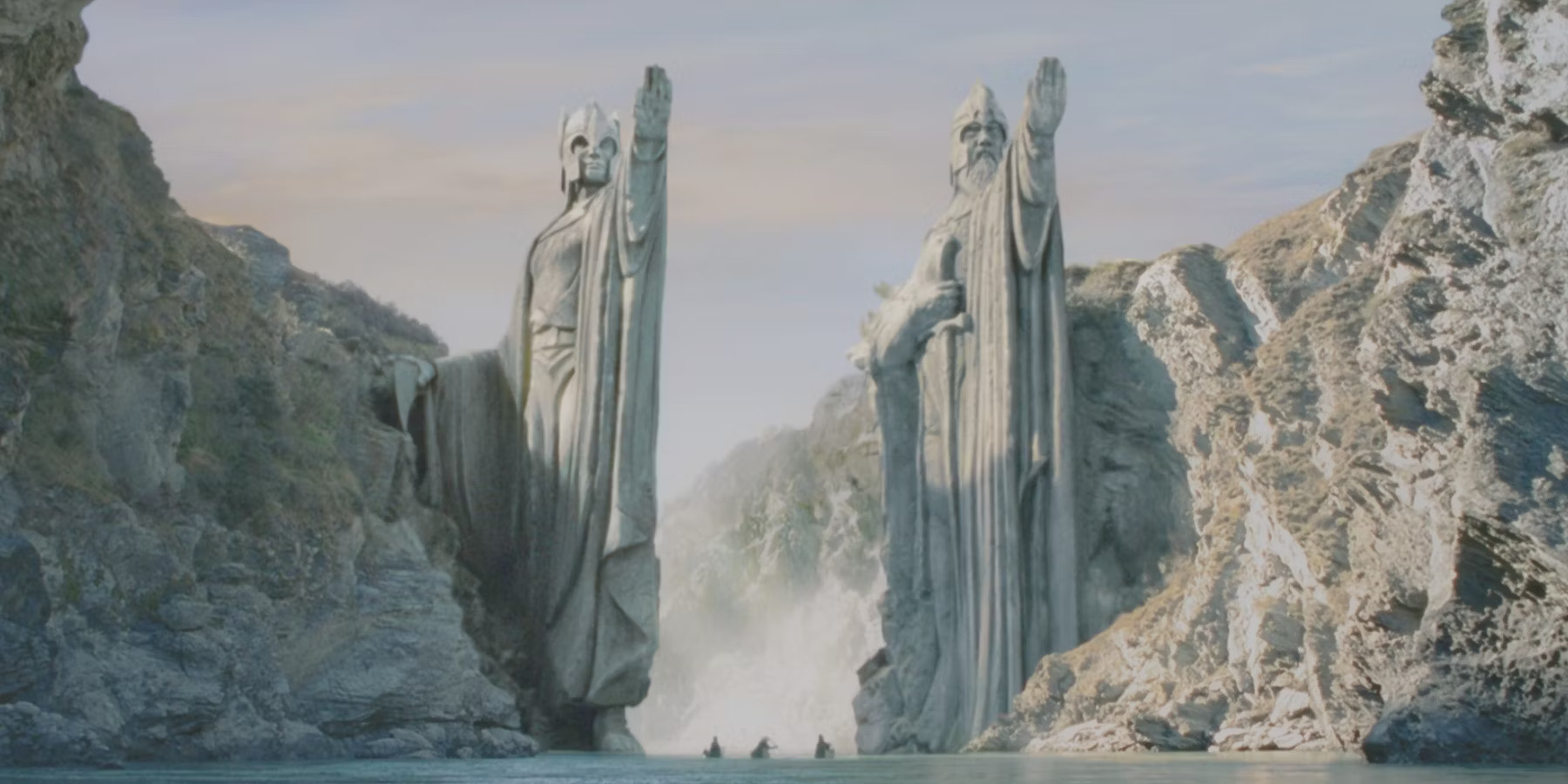 Argonath, mythical kings from Lord of the Rings.